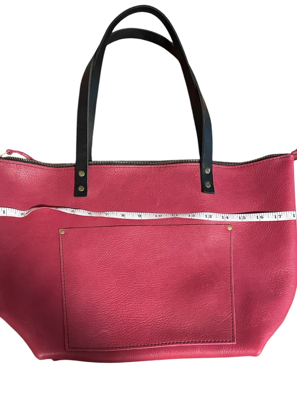 NWOT Portland Leather Tote Bag - Picture 3 of 6